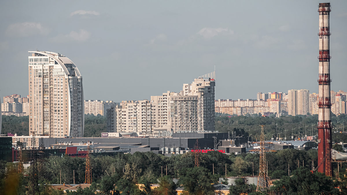 киев вид на оболонь